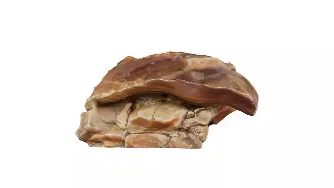 Suiseki Rock 10 Low-poly 3D model
