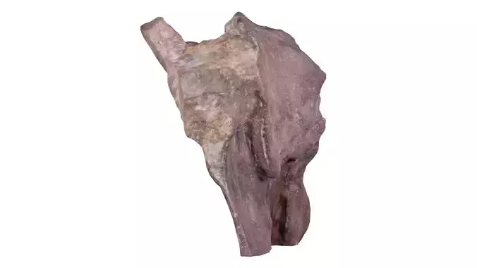 Suiseki Rock 12 Low-poly 3D model
