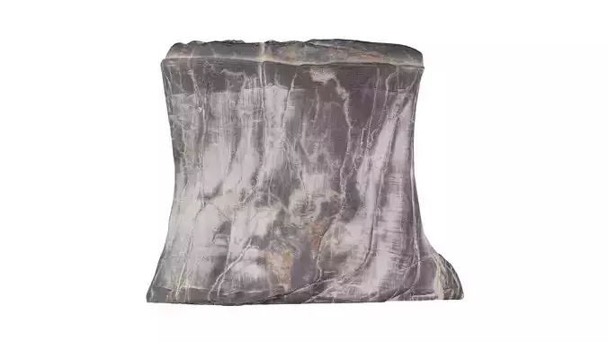 Suiseki Rock 13 Low-poly 3D model