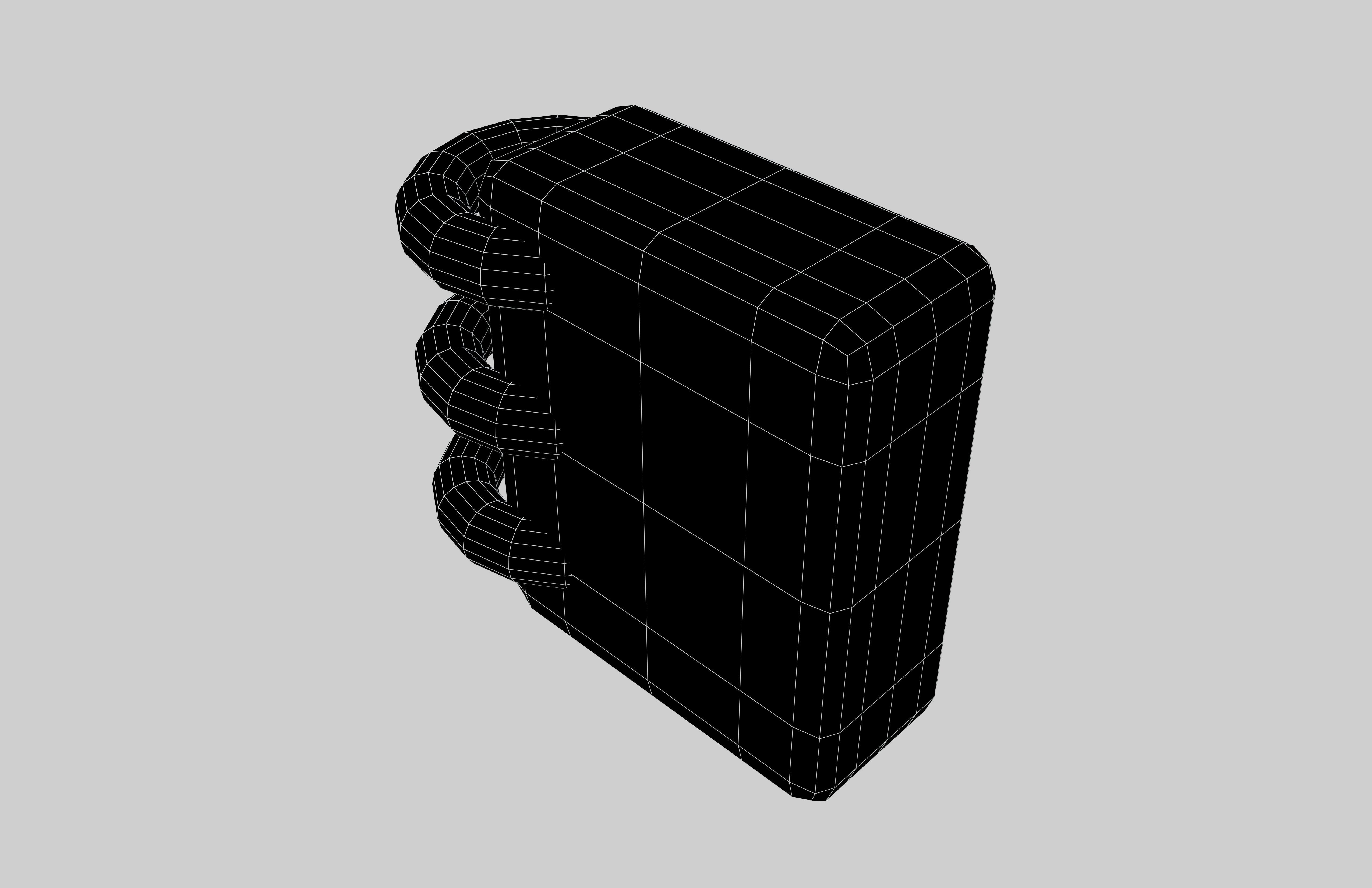 Notebook Icon v1 003 Low-poly 3D model_6