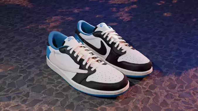 Travis Scott x Fragment Jordan 1 Low