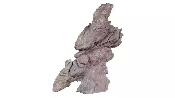 Suiseki Rock 18 Low-poly 3D model