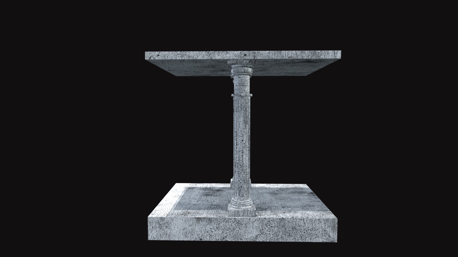 Lighthouse of Alexandria Gate V01 Low-poly 3D model_5