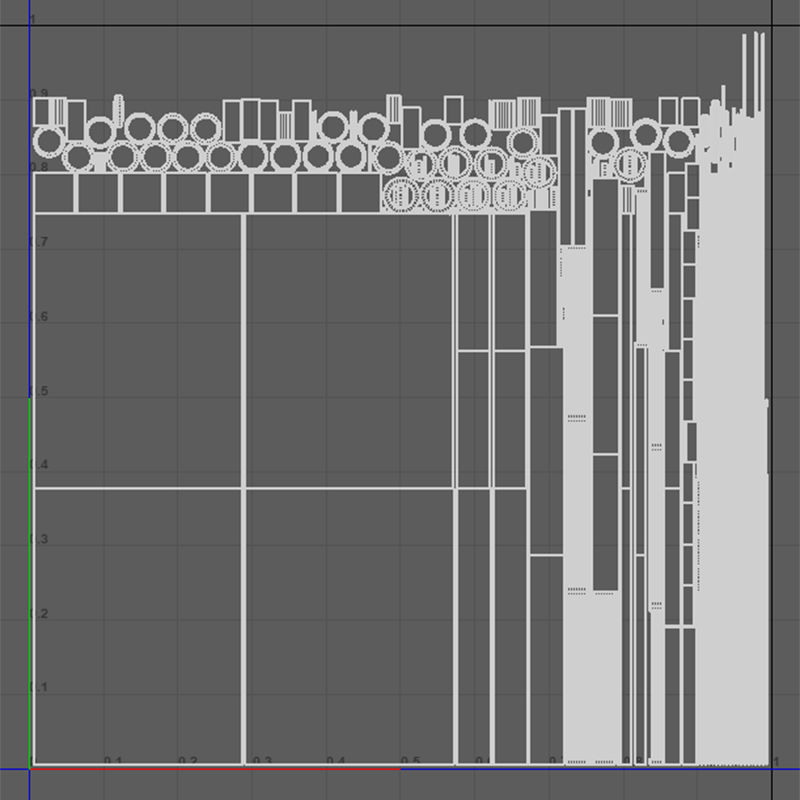 Lighthouse of Alexandria Gate V01 Low-poly 3D model_10