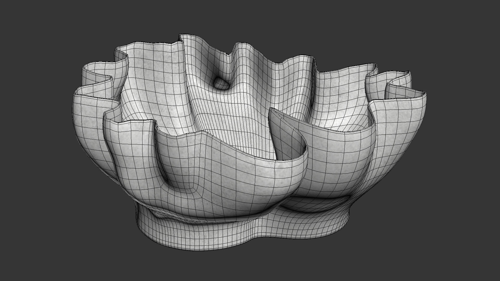 Vase Monroe 3D model_3