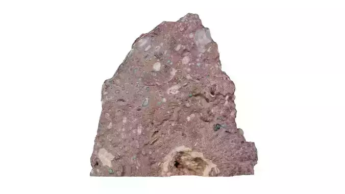 Suiseki Rock 23 Low-poly 3D model