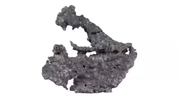 Suiseki Rock 25 Low-poly 3D model