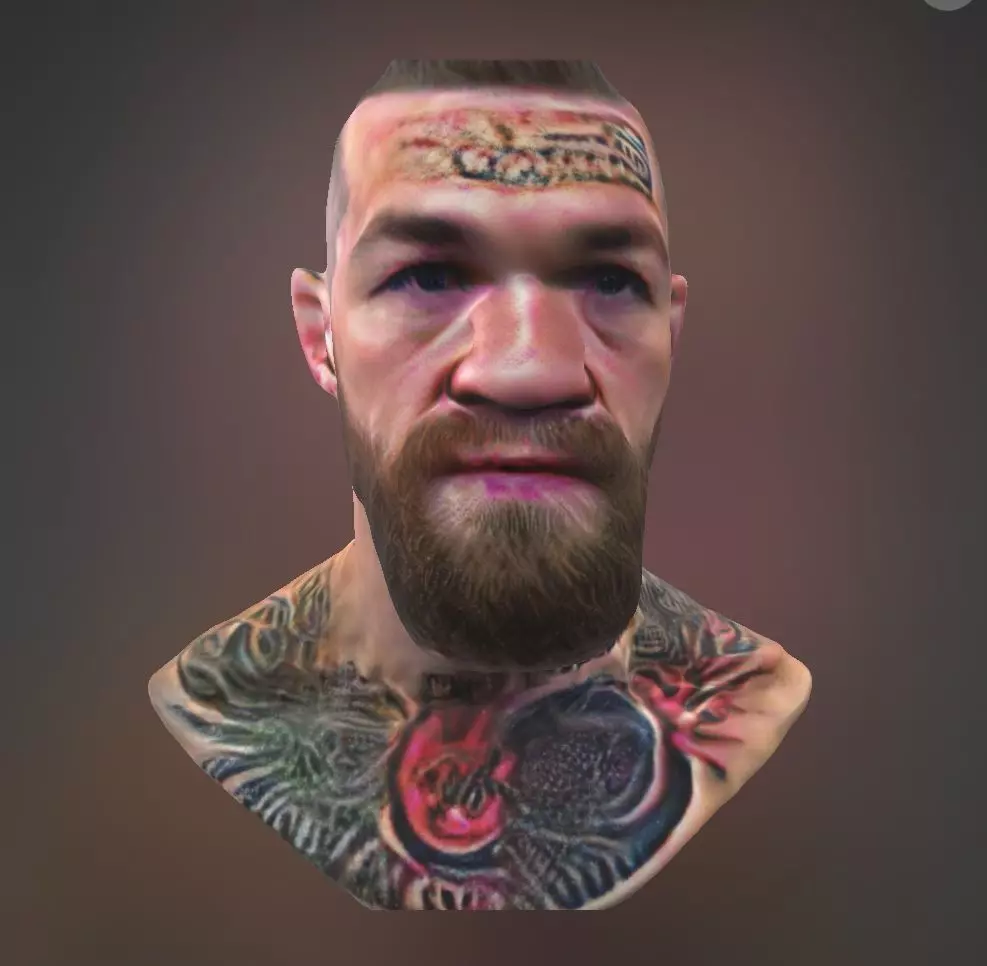 Conor Mcgregor Bust 3D print model