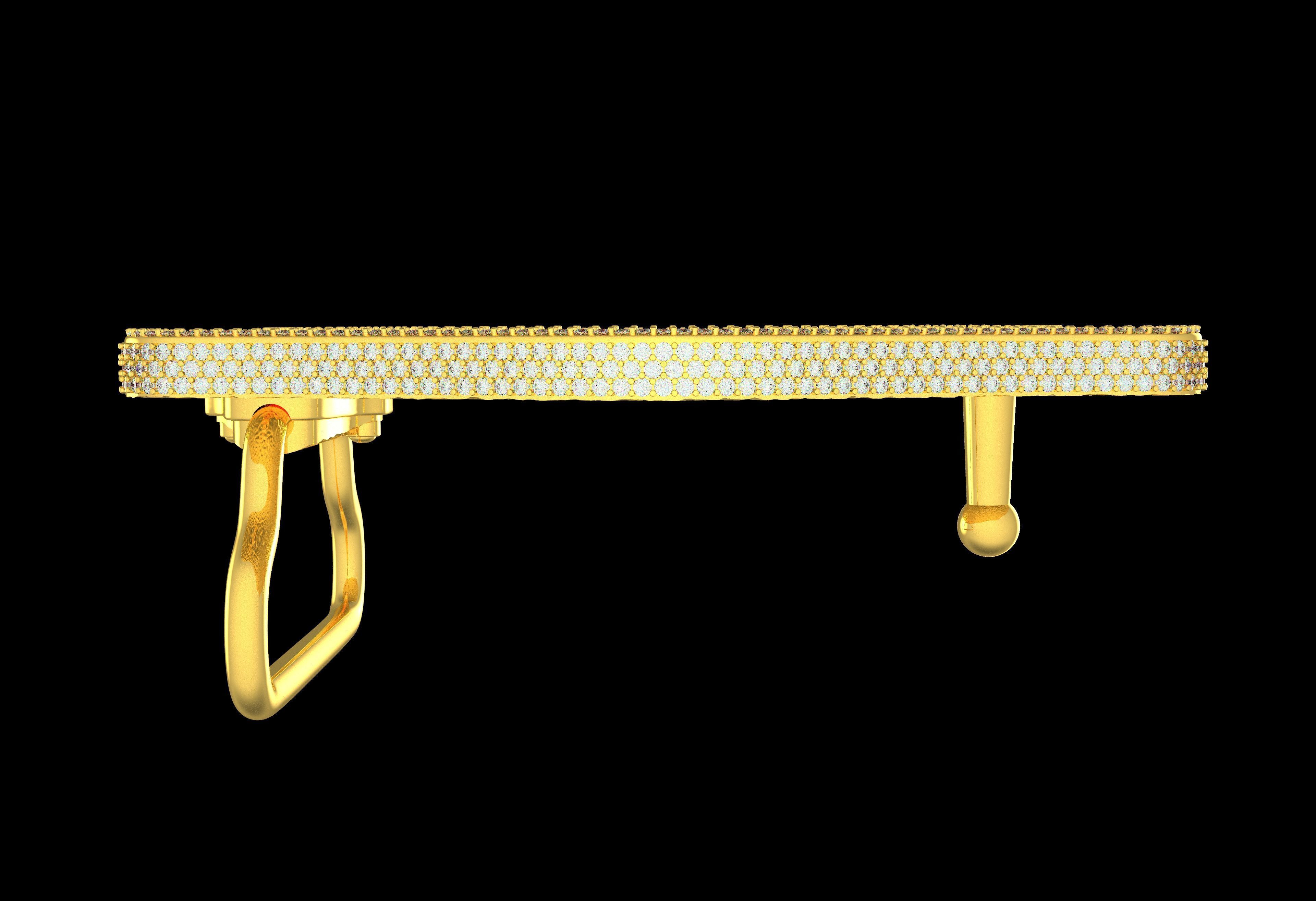 MYADDICTION Cowboy Belt Buckle 3D print model_3