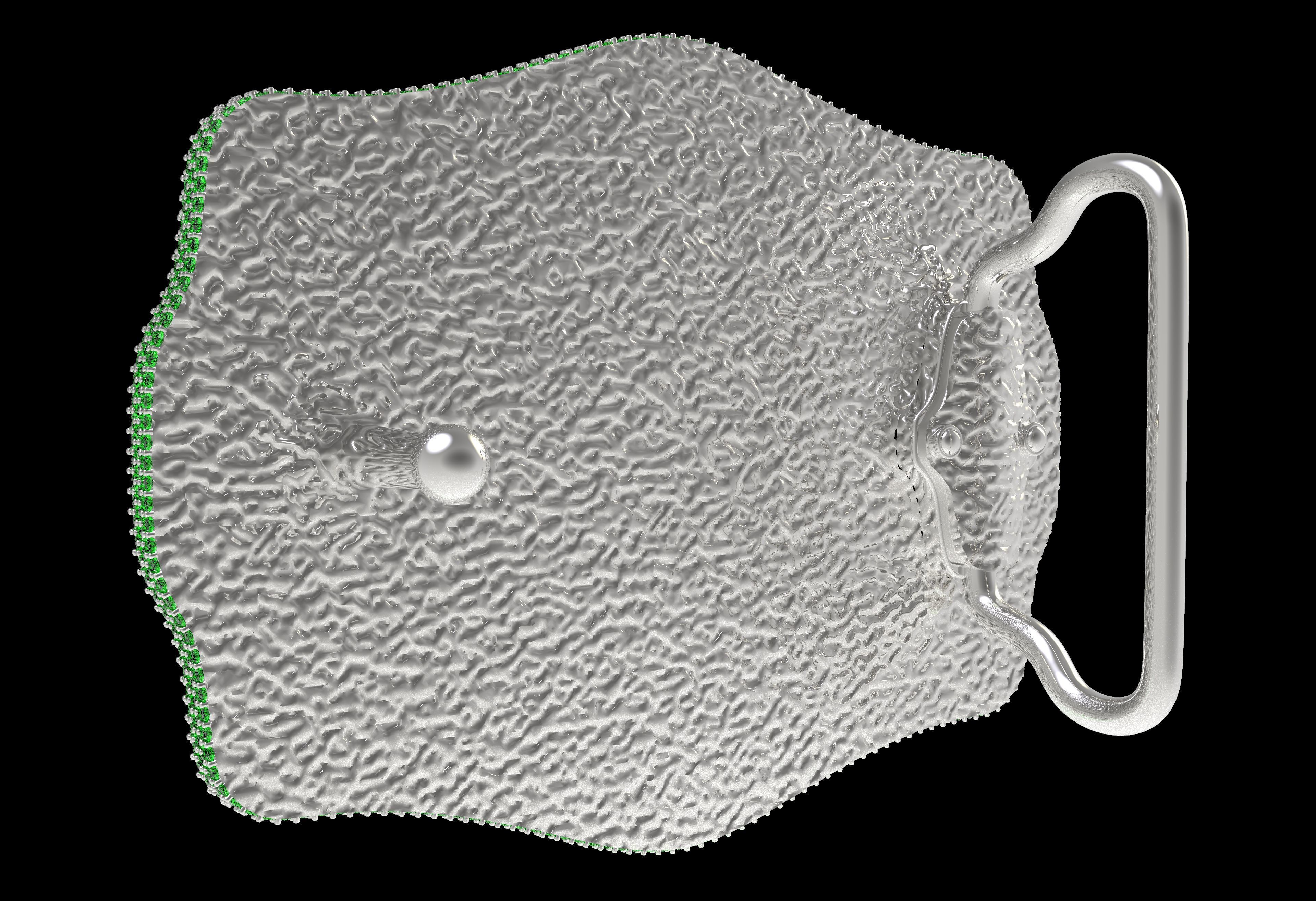 MYADDICTION Cowboy Belt Buckle 3D print model_14