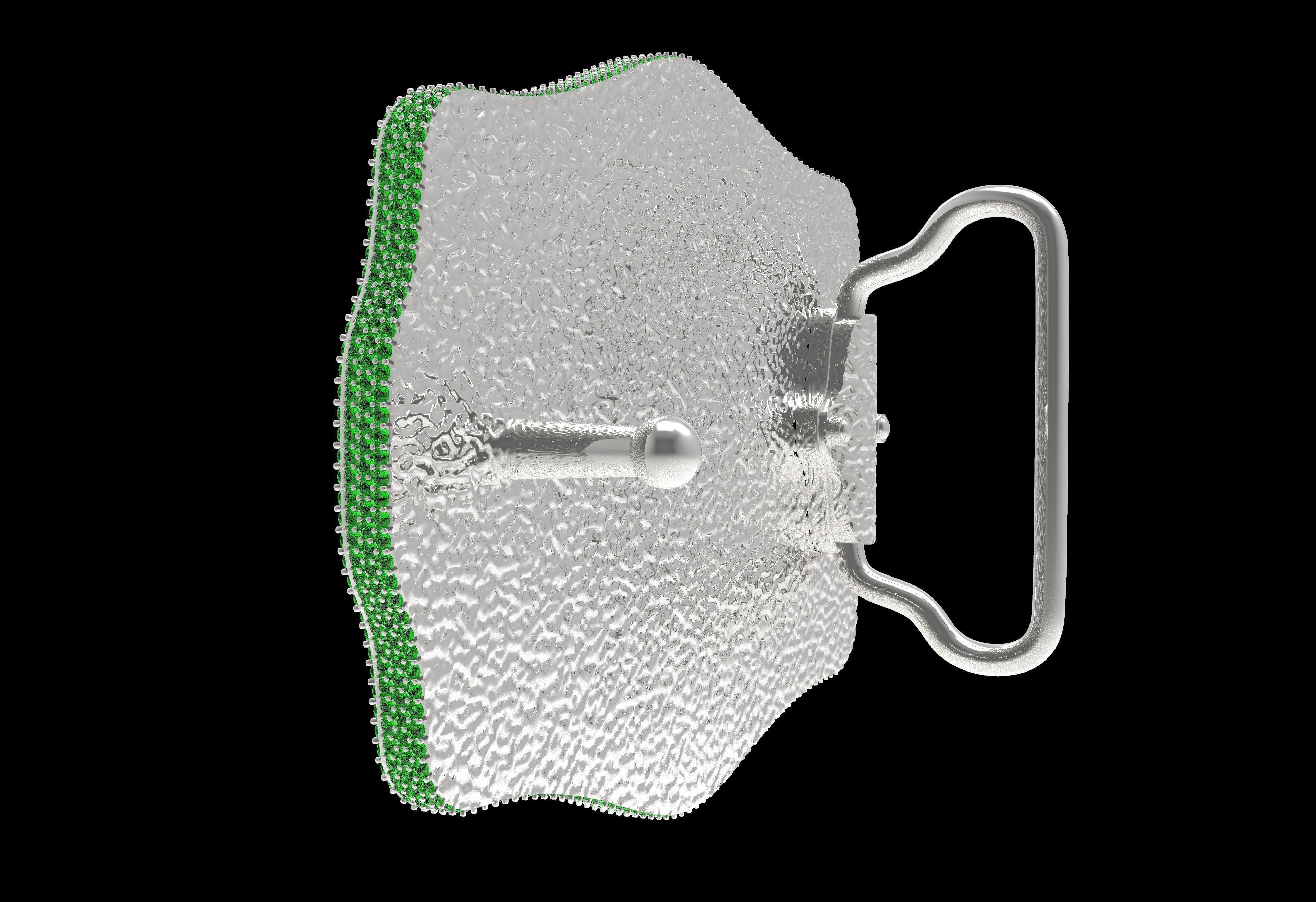 MYADDICTION House Cowboy Belt Buckle 3D print model_9