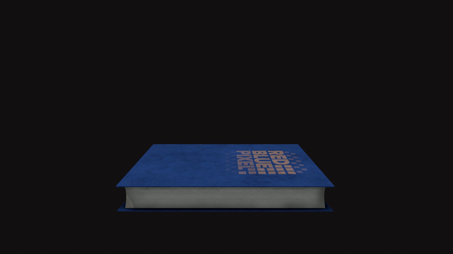 Medieval Book V02 Low-poly 3D model_6