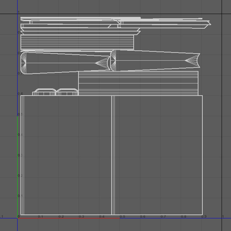 Medieval Book V02 Low-poly 3D model_9
