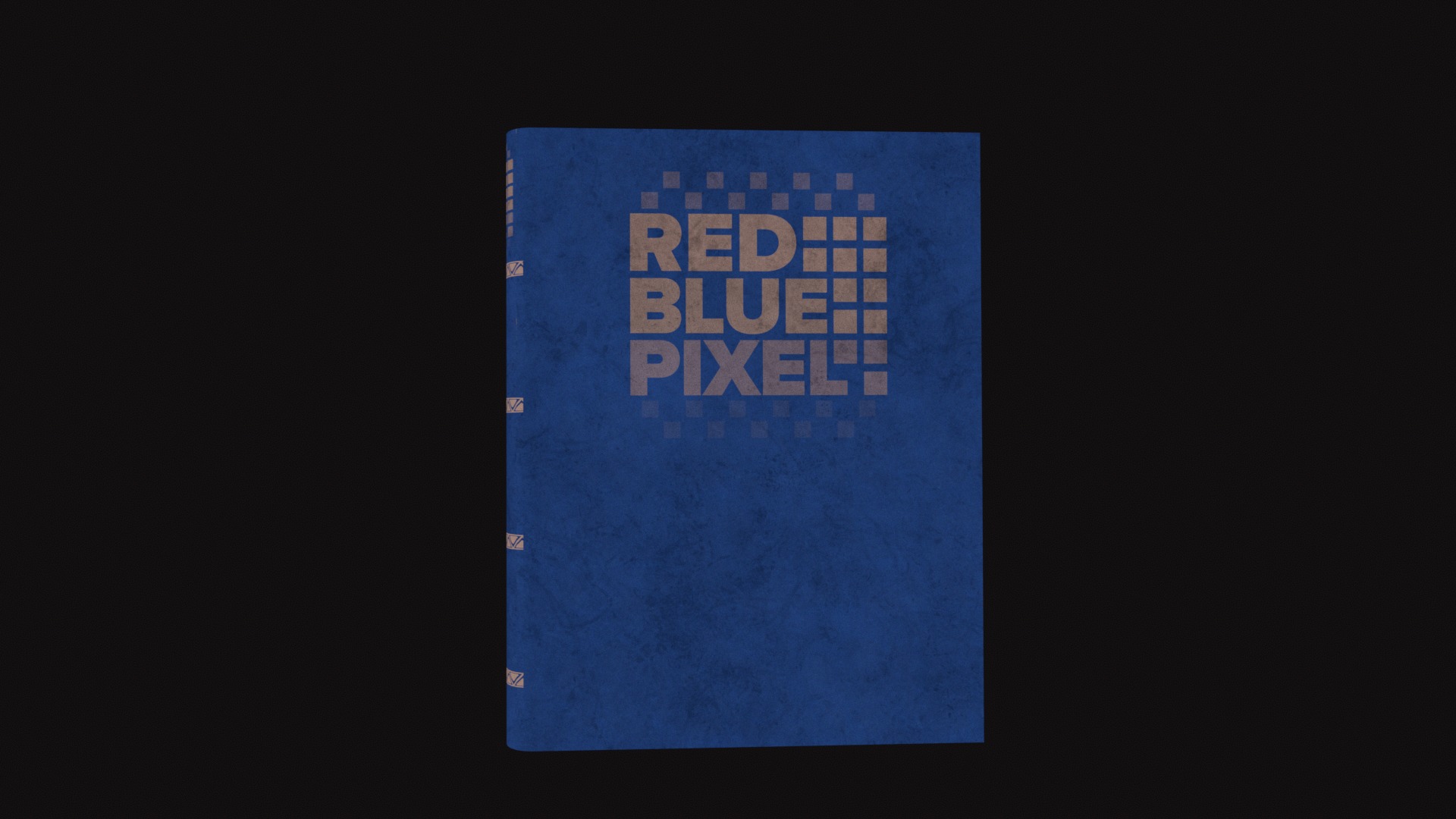 Medieval Book V02 Low-poly 3D model_7