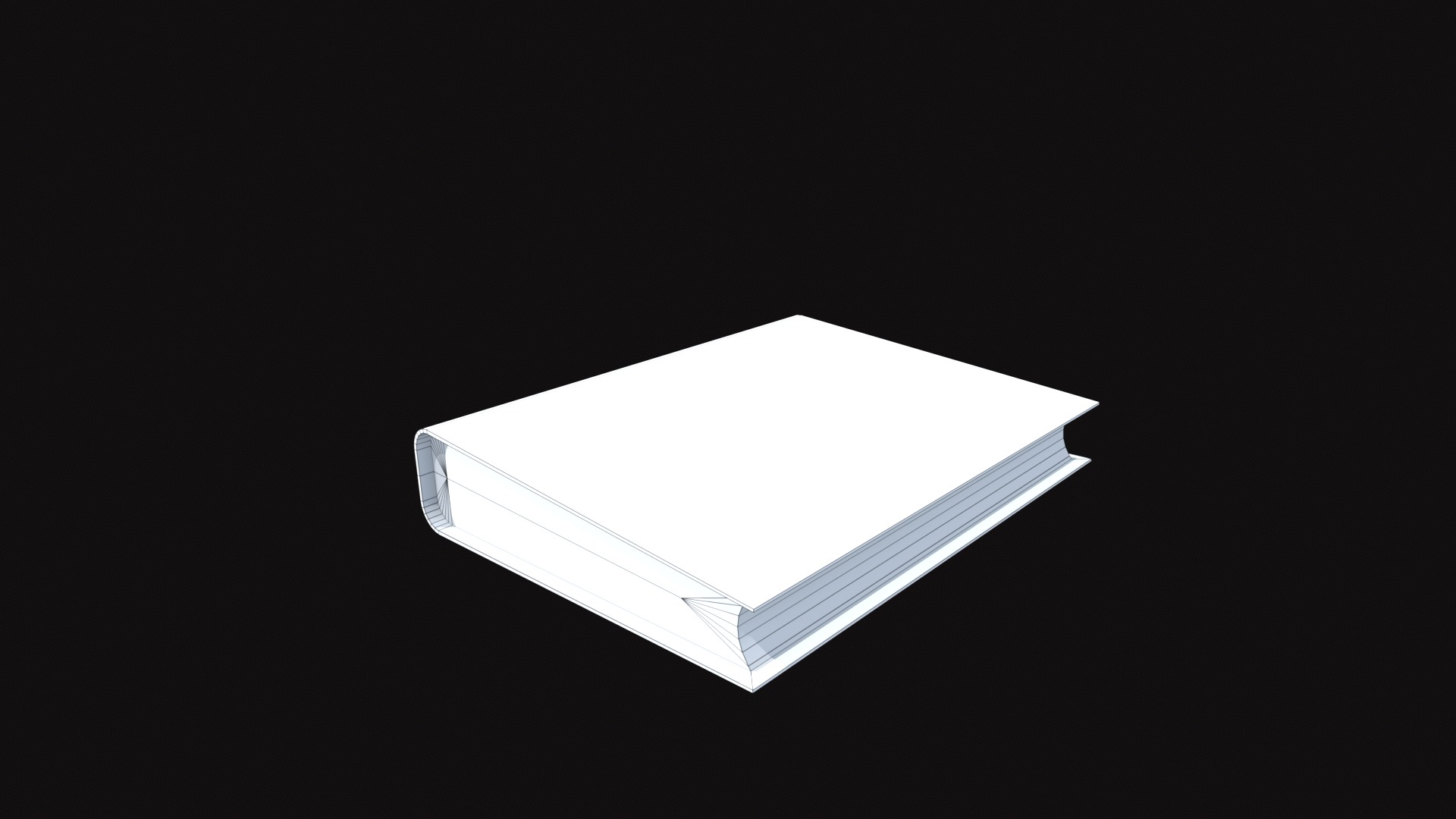 Medieval Book V02 Low-poly 3D model_8