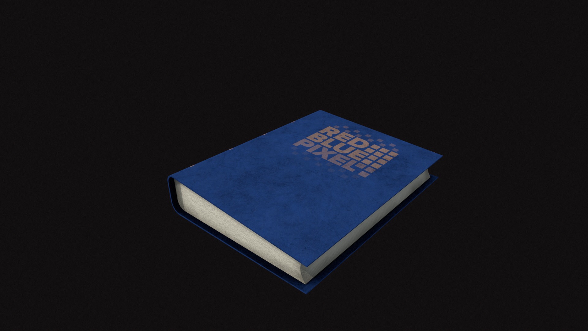 Medieval Book V02 Low-poly 3D model_2