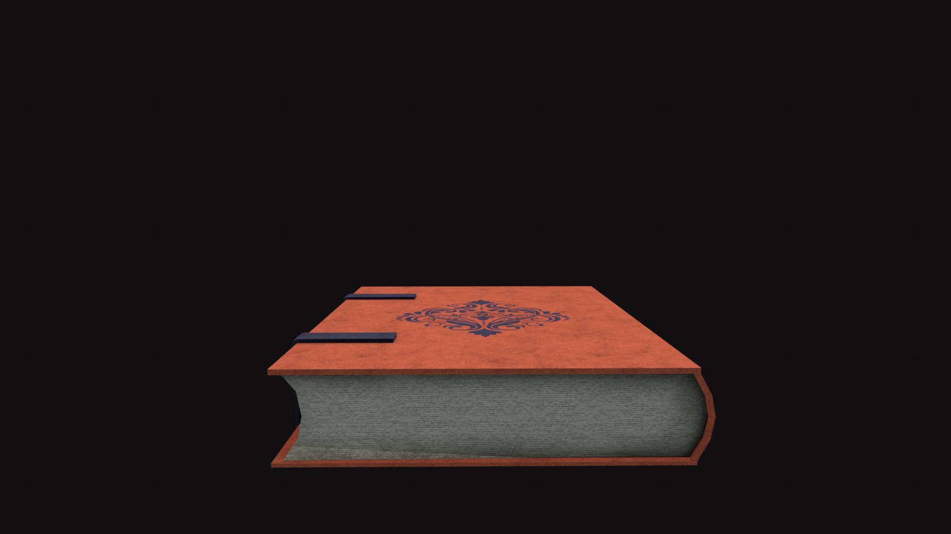 Medieval Book V07 Low-poly 3D model_3