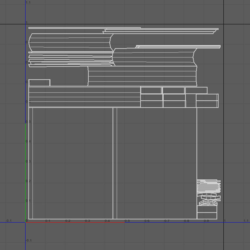 Medieval Book V07 Low-poly 3D model_10