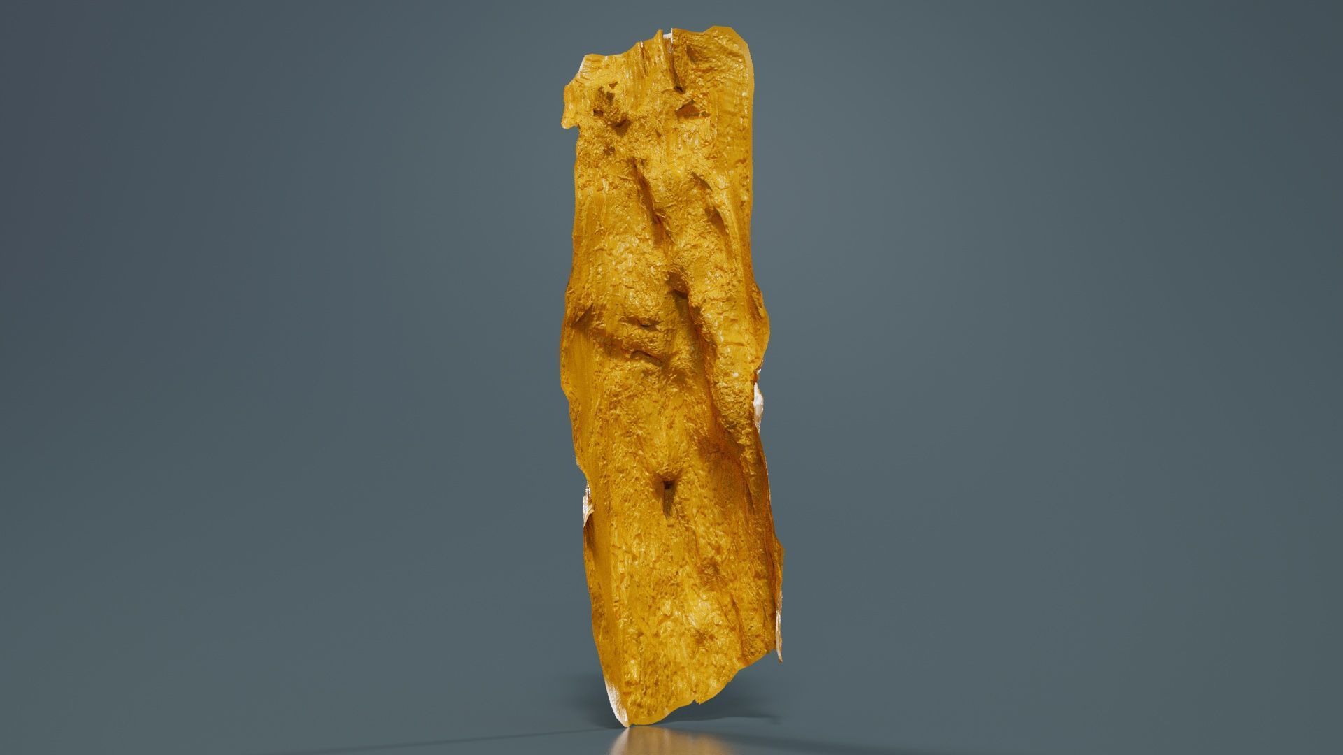 Carved Tree Bark Low-poly 3D model_13