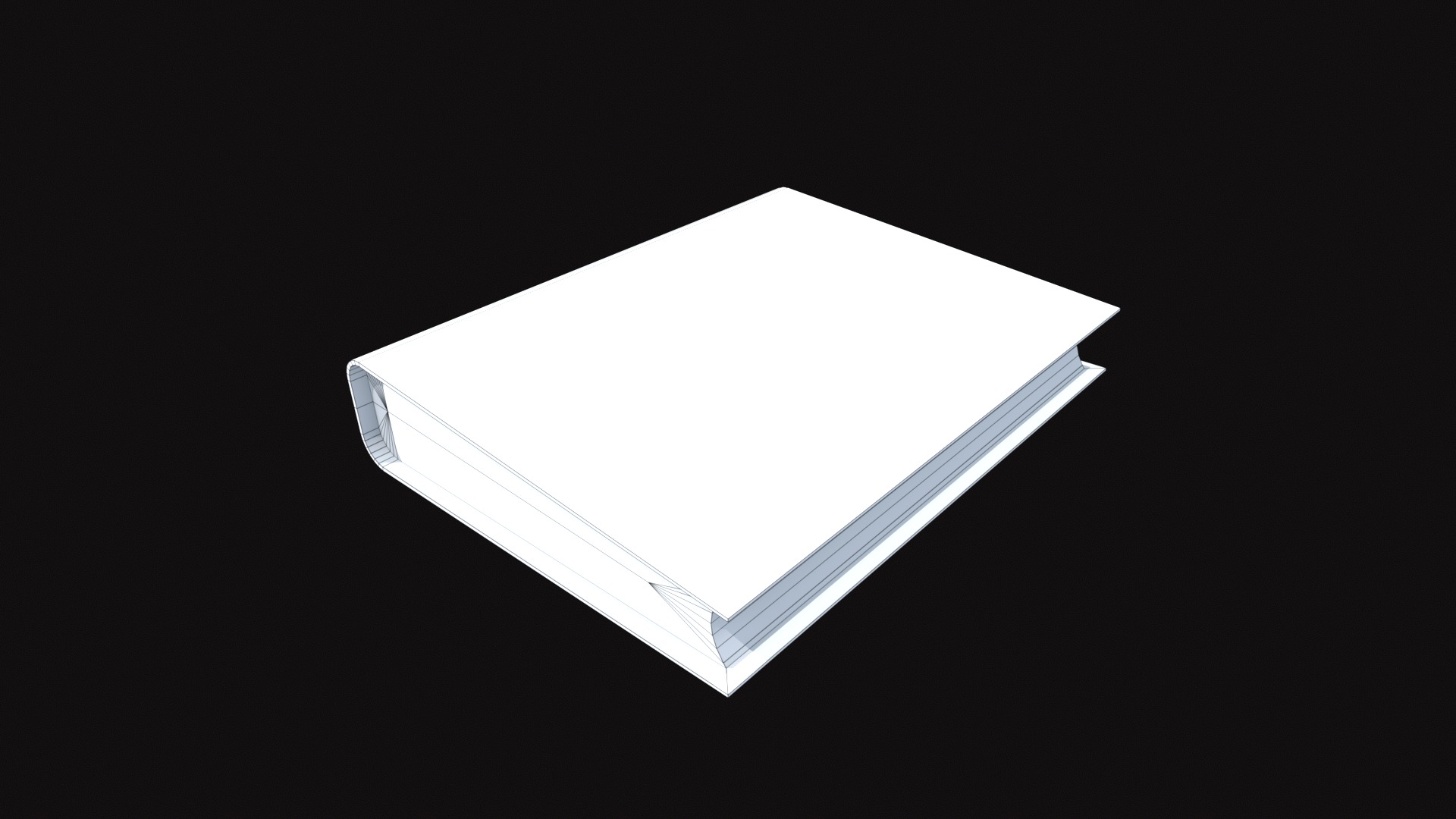 Medieval Book V09 Low-poly 3D model_9
