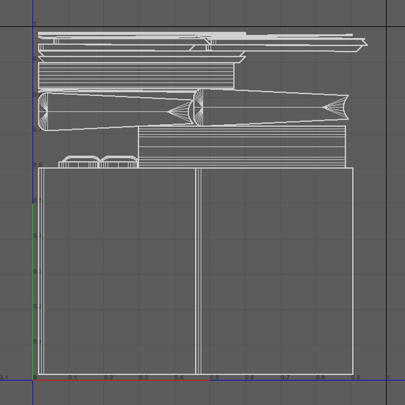 Medieval Book V09 Low-poly 3D model_10