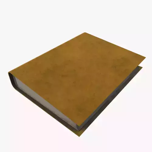 Medieval Book  V17 Low-poly 3D model