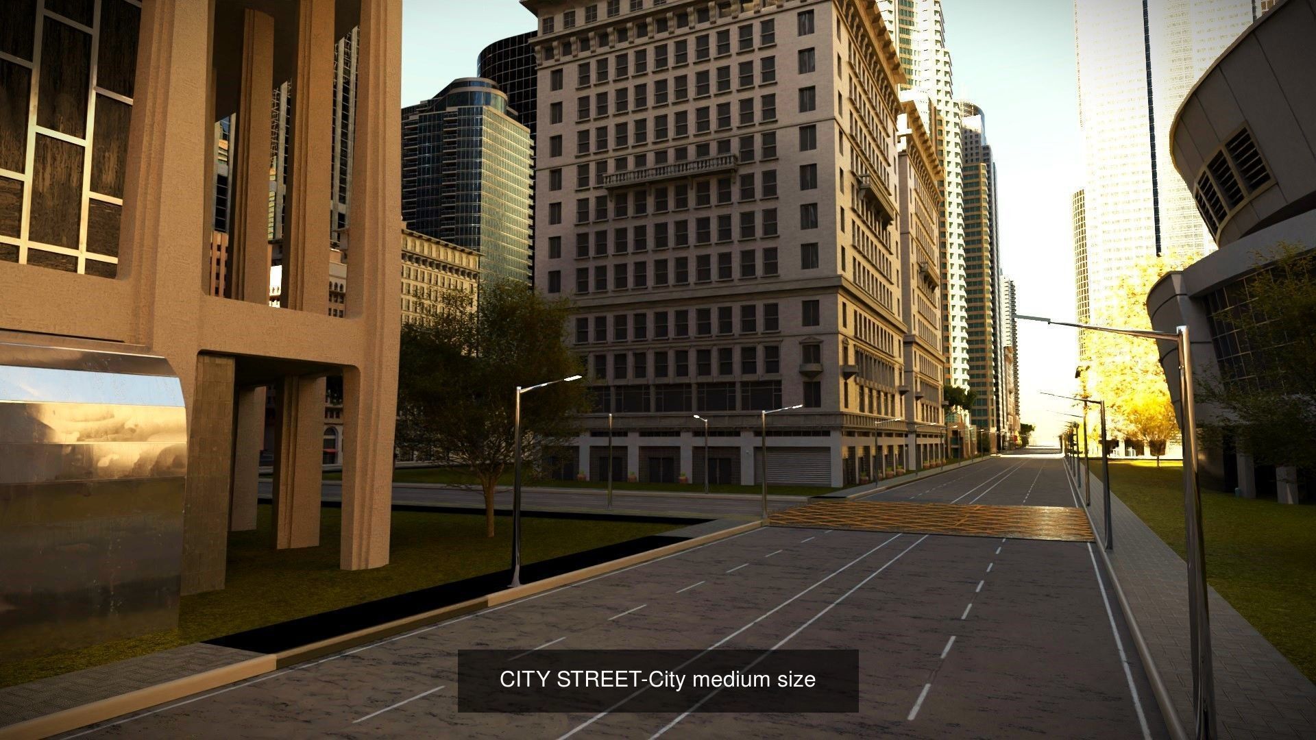 City medium size 3D Model Collection_2