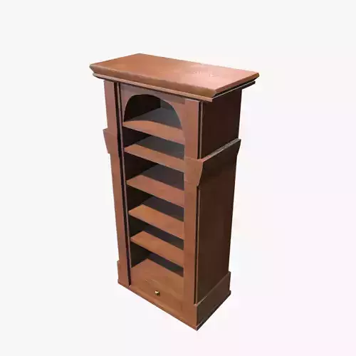 Medieval Bookshelf  V02