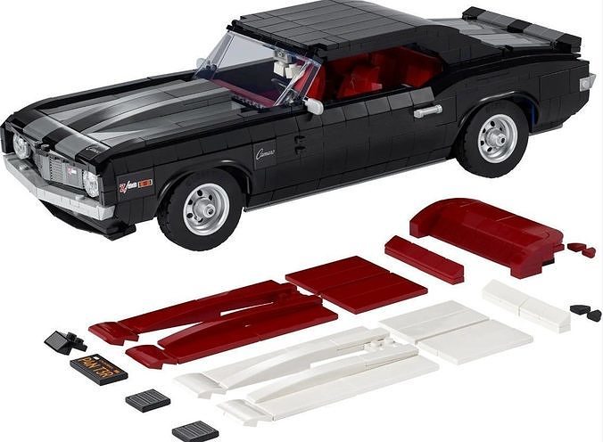 PixelBricks3D - LEGO Chevrolet Camaro Z28  3D print model