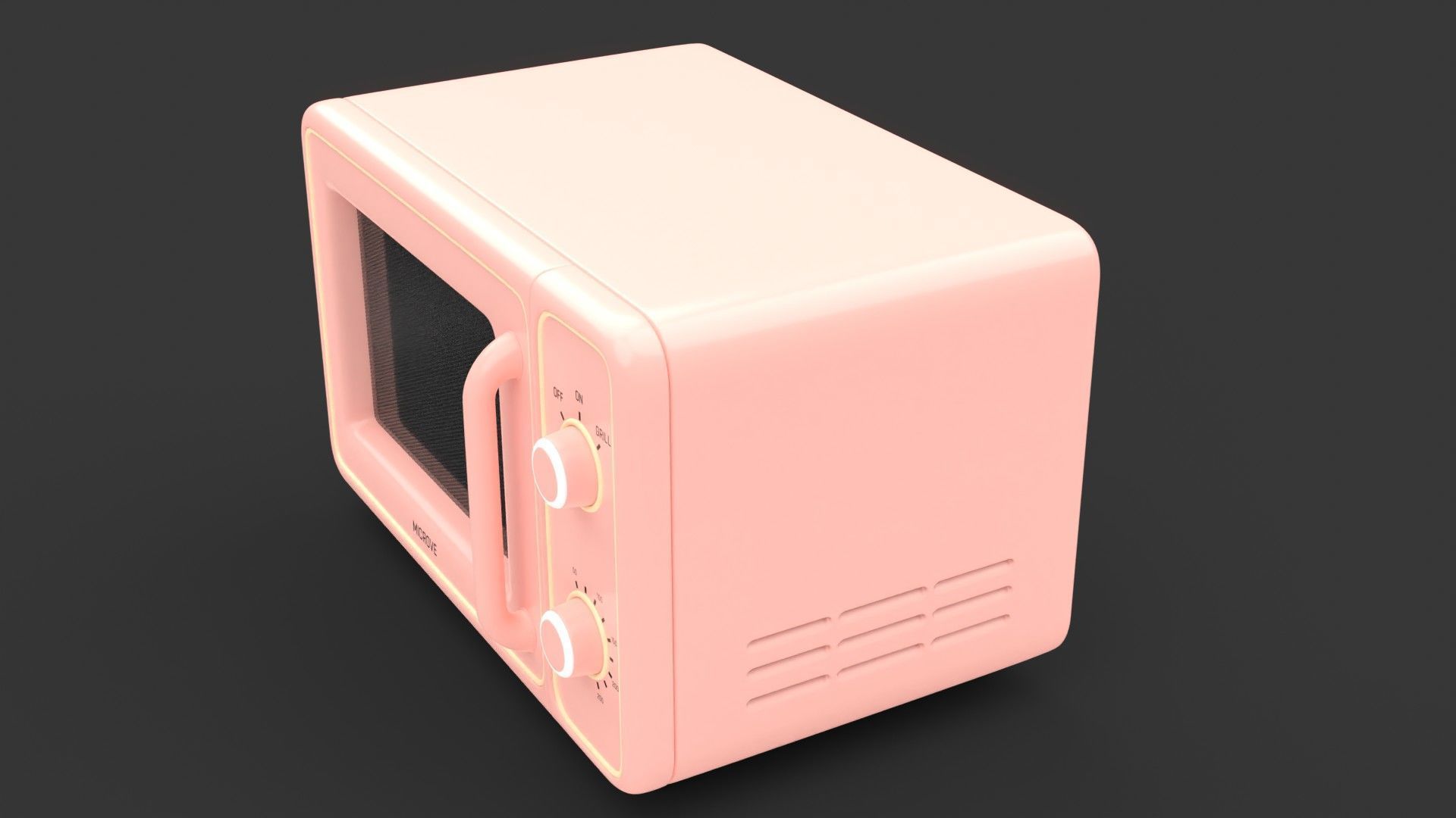 Microwave Oven 3D model_2