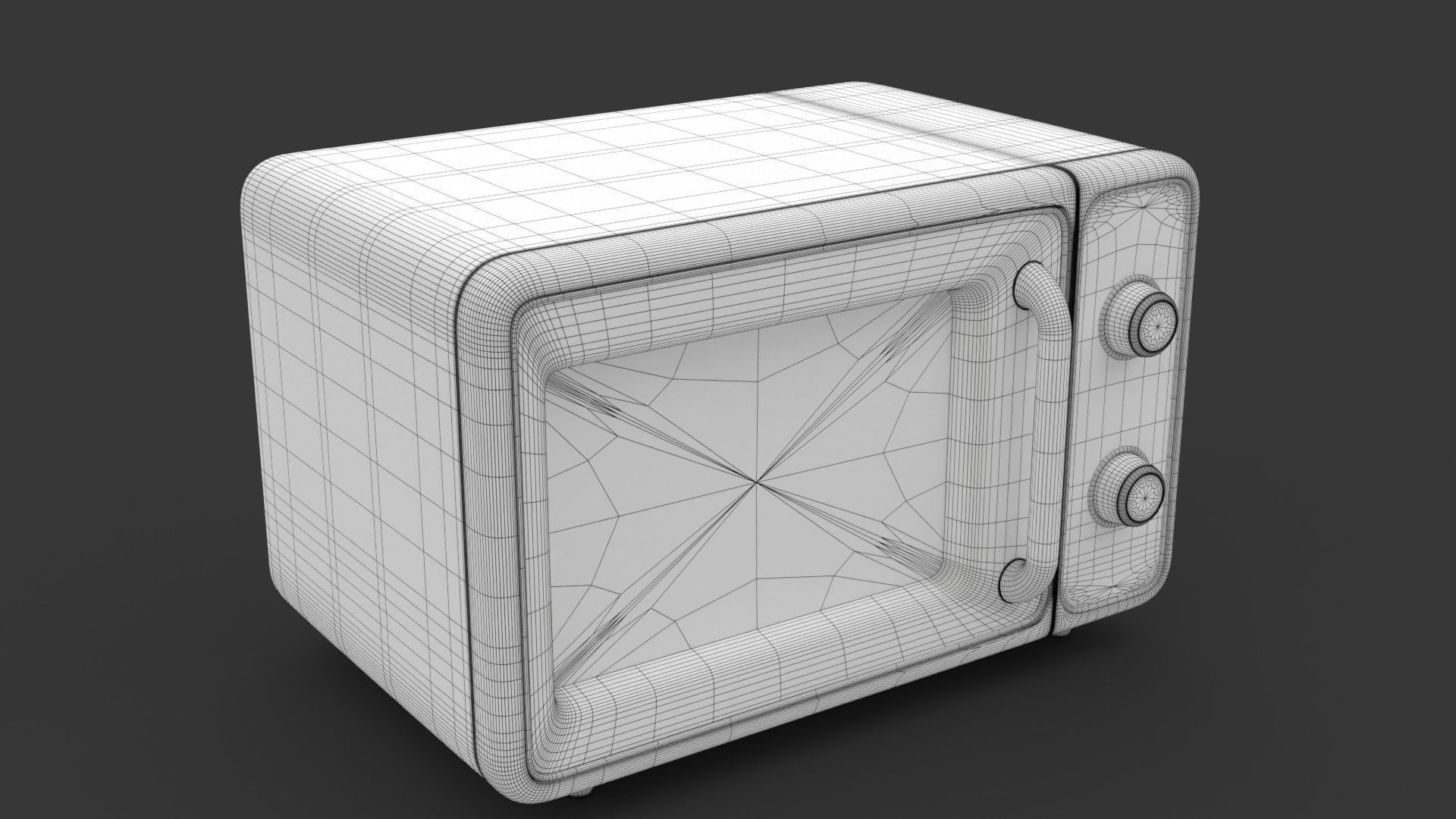 Microwave Oven 3D model_7