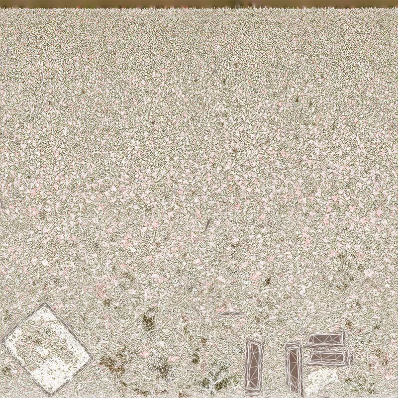 Satsuki Azalea Large Red Pink Rhododendron Indicum Bonsai Tree Low-poly 3D model_14