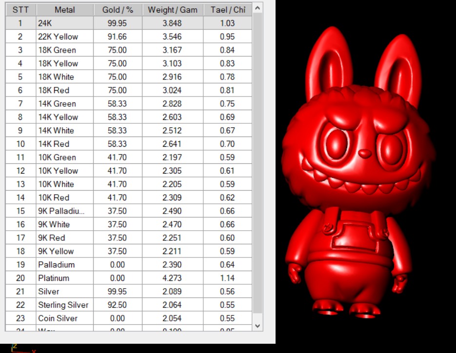 Combo Labubu Toy 21models 3D print model_23