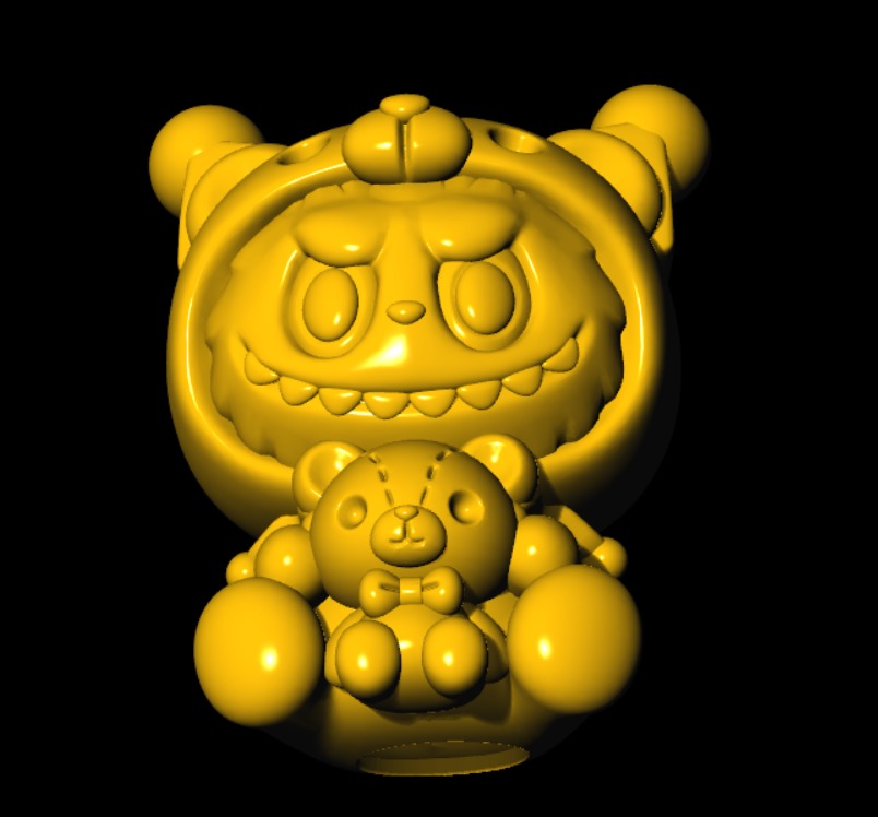 Combo Labubu Toy 21models 3D print model_15