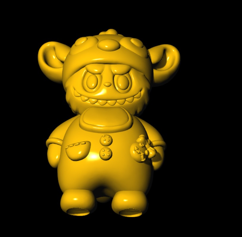 Combo Labubu Toy 21models 3D print model_9