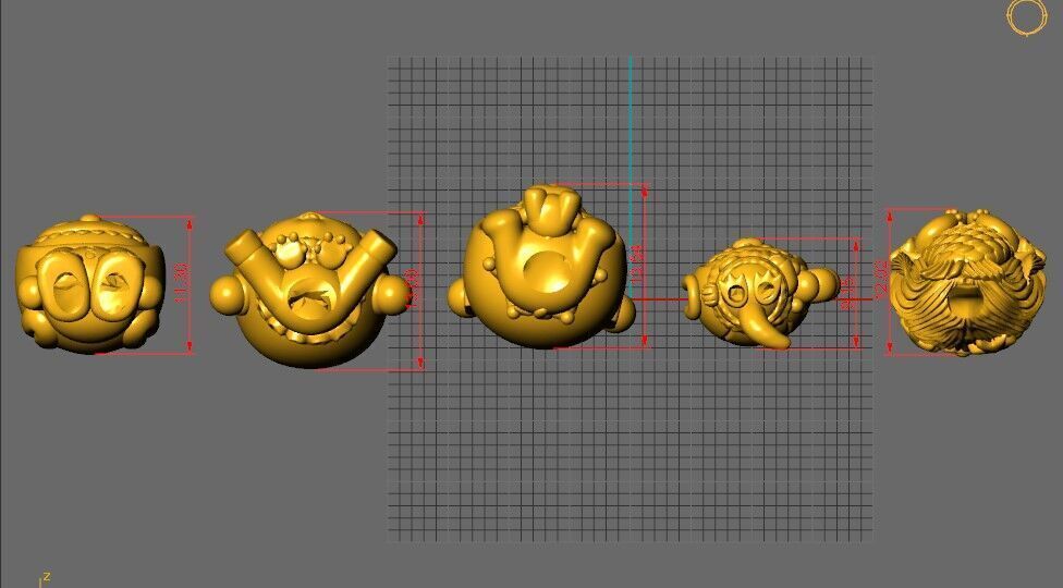 Combo Labubu Toy 21models 3D print model_24