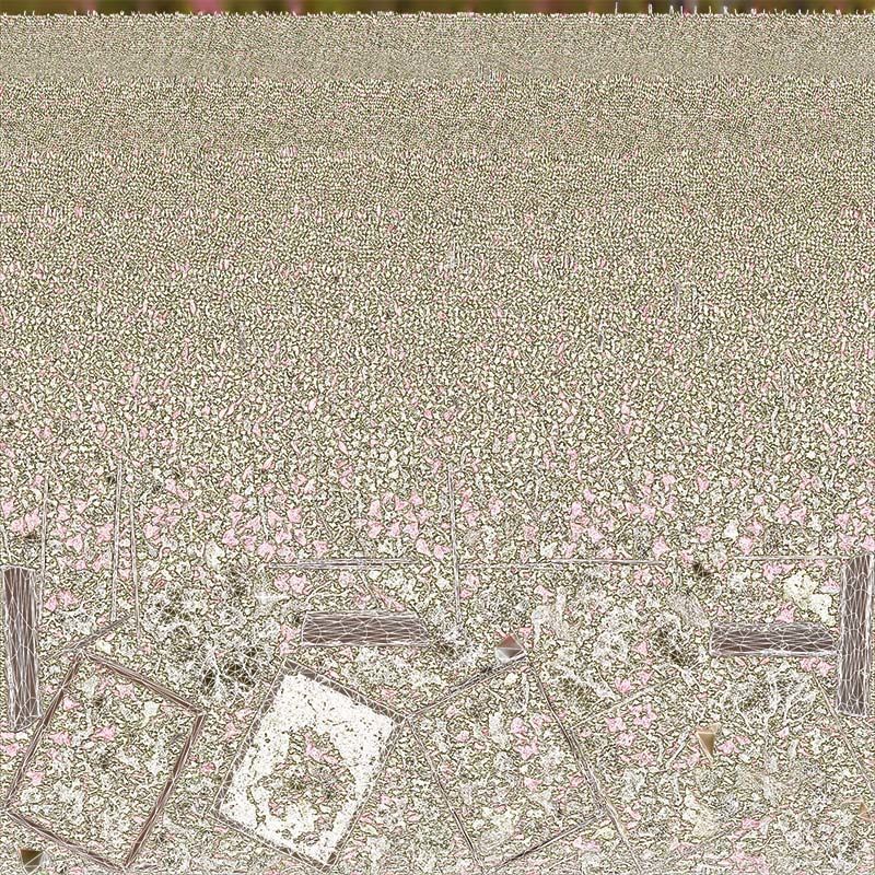 Satsuki Azalea Small Pink Rhododendron Indicum Bonsai Tree Low-poly 3D model_14