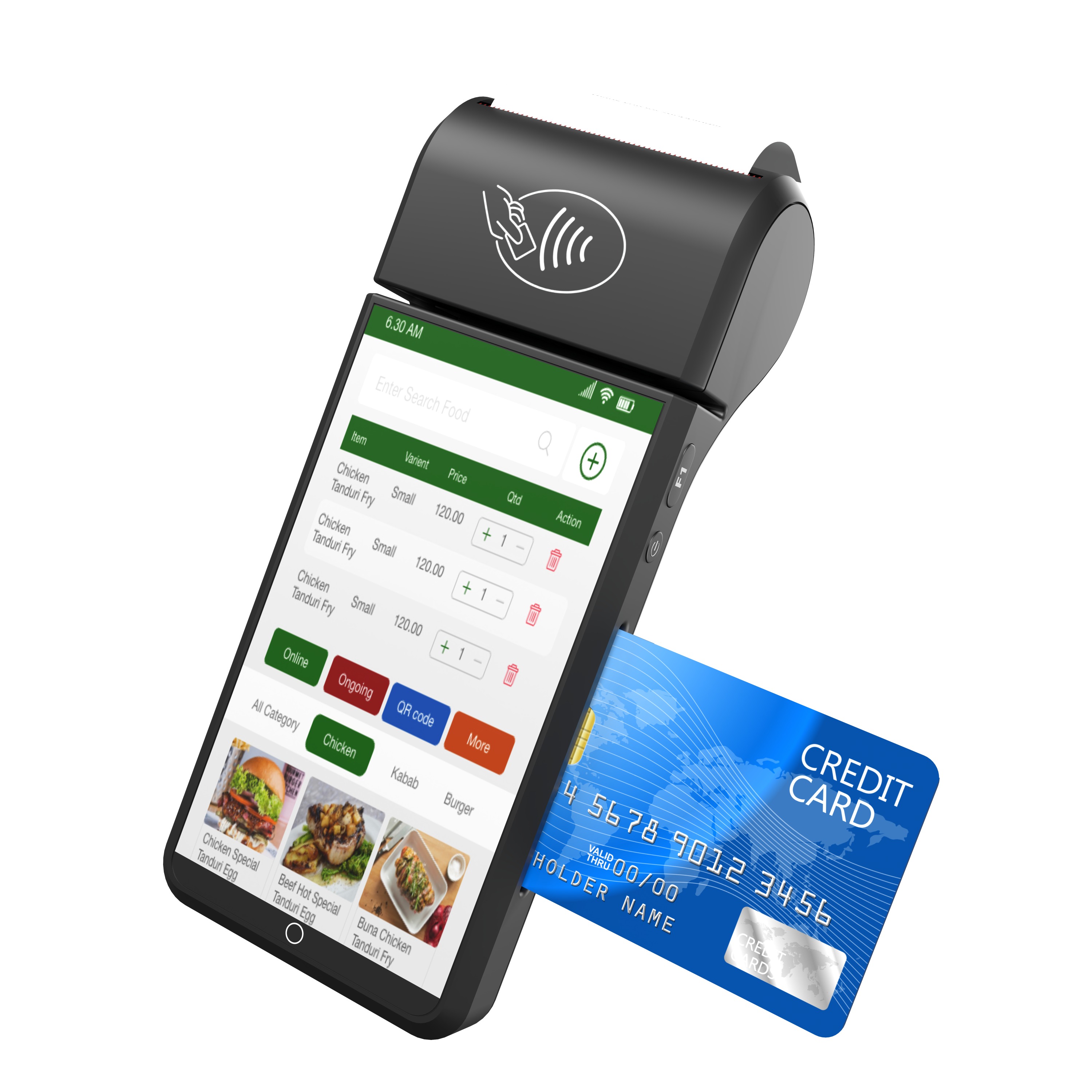 POS payment terminal 3D model_9