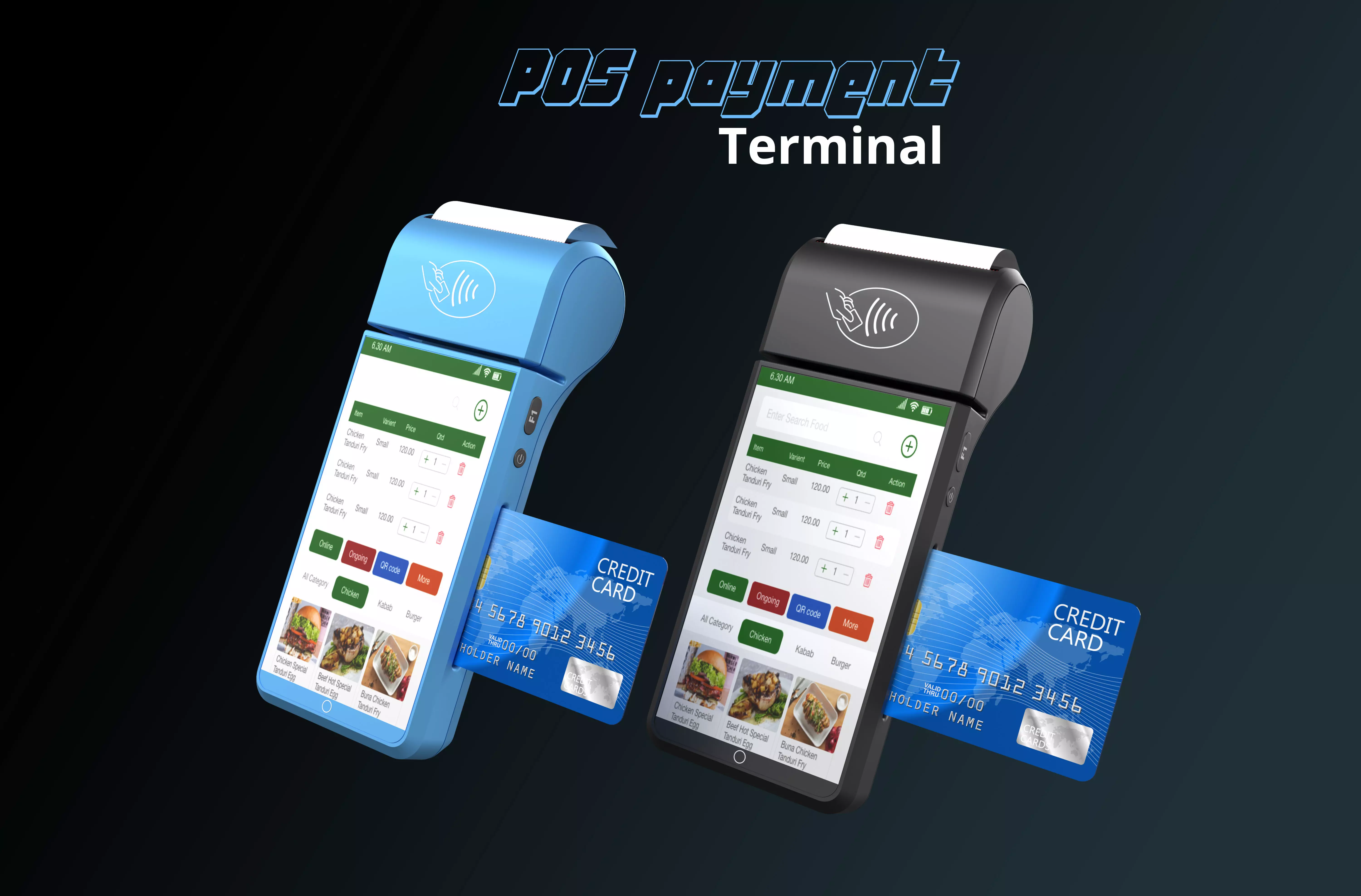 POS payment terminal 3D model_0