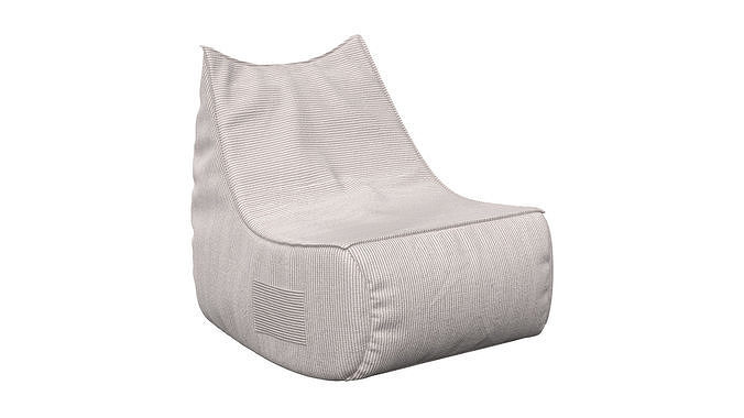 Beanbag 08v LOTTA 3D model