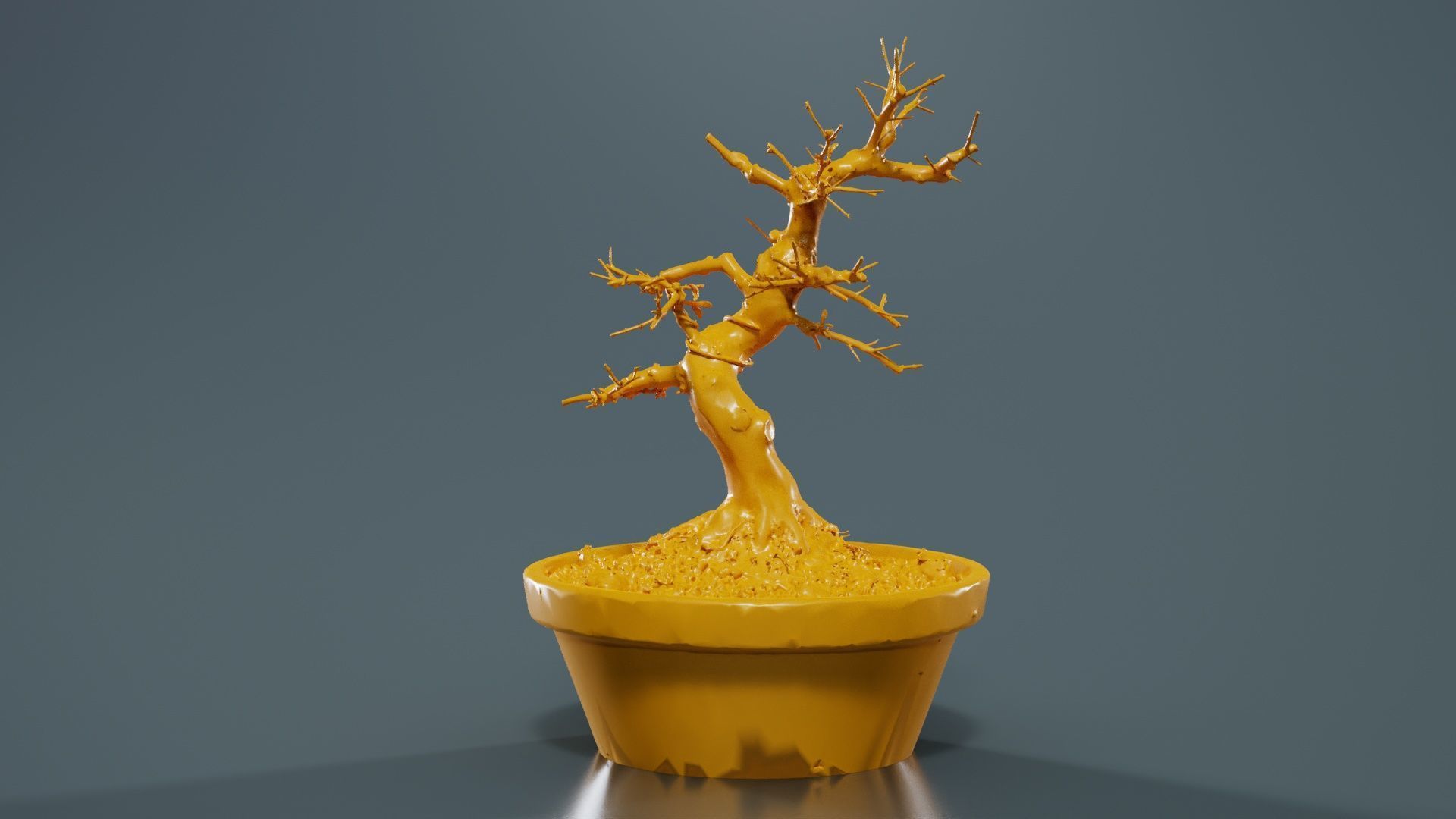 Satsuki Hi No Maru Bonsai Tree Low-poly 3D model_13
