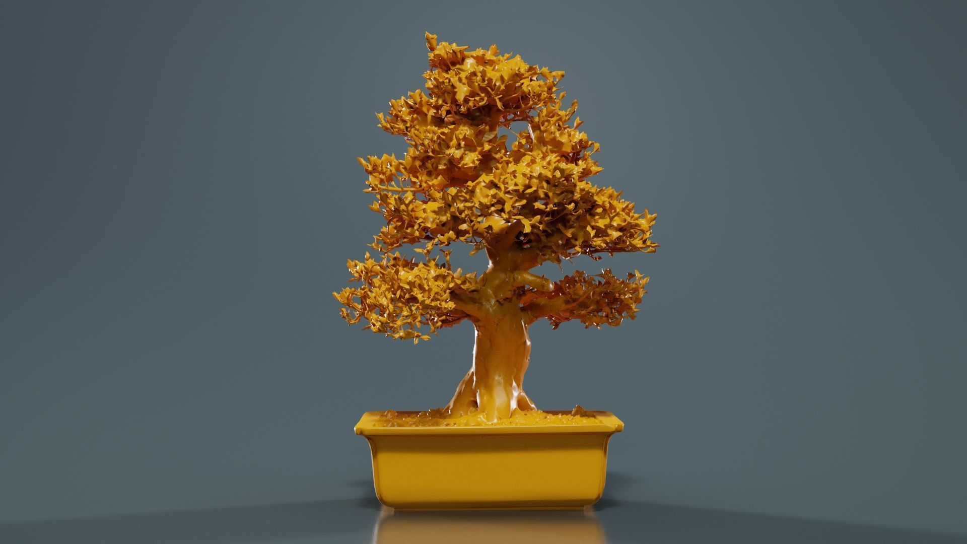 Satsuki Kakuo Bonsai Tree Low-poly 3D model_13