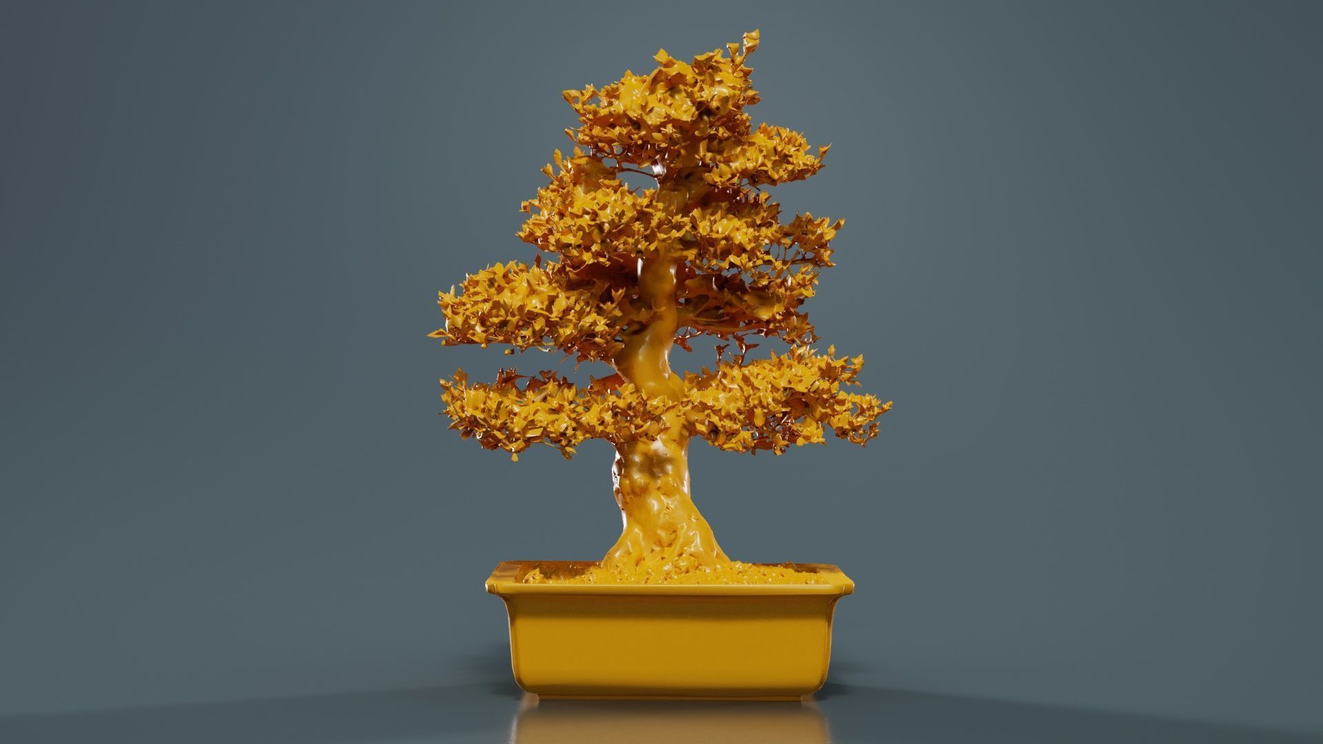 Satsuki Kakuo Bonsai Tree Low-poly 3D model_12