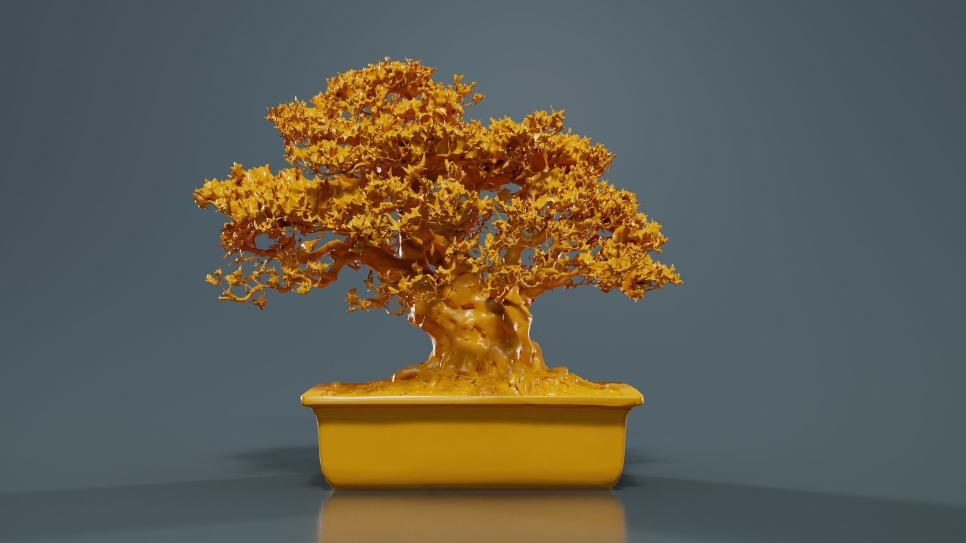 Satsuki Nyohozan 2 Bonsai Tree Low-poly 3D model_13