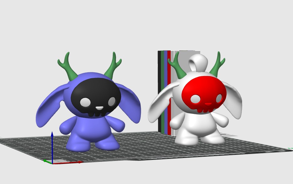 Cute yet Creepy Rabbit 3D print model_3