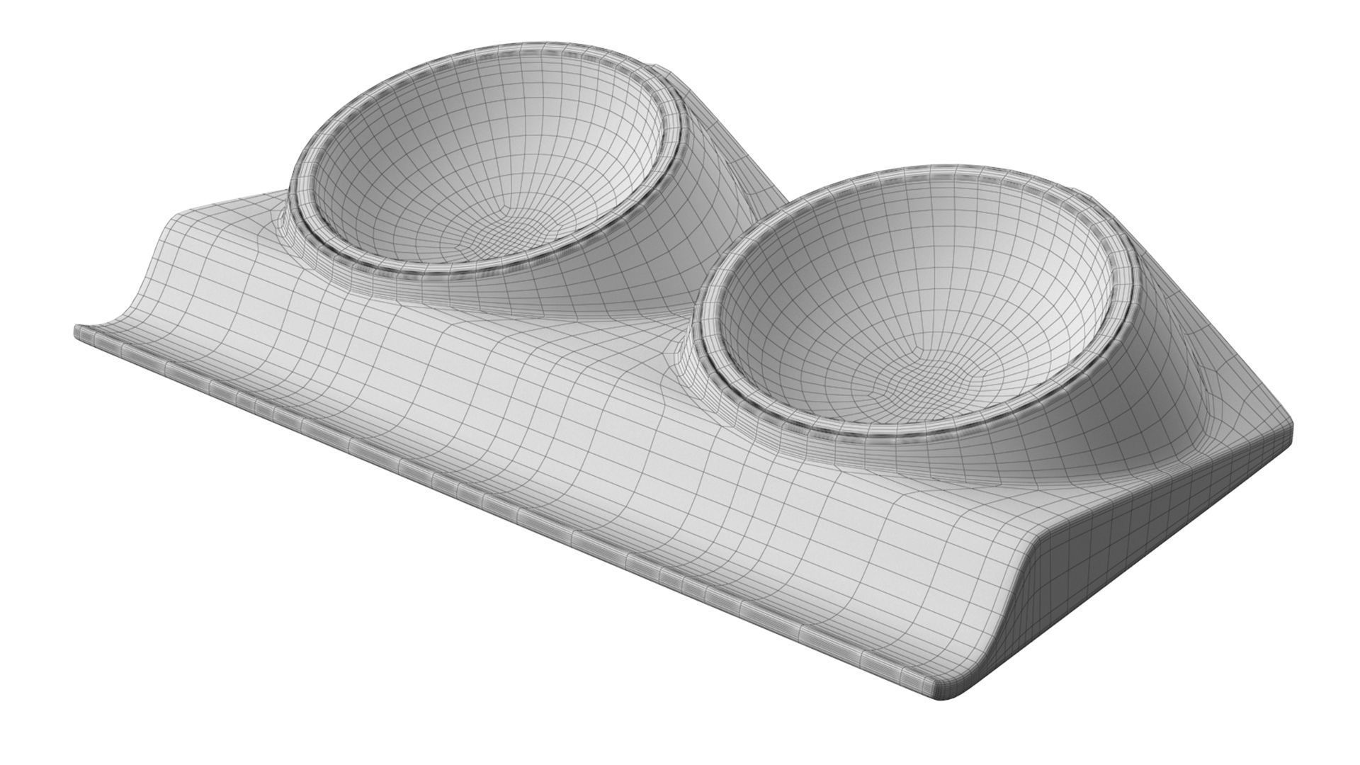 Animal Bowl 02v 3D model_5