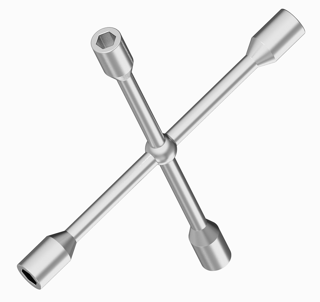 Universal Lug Wrench 3D print model_2