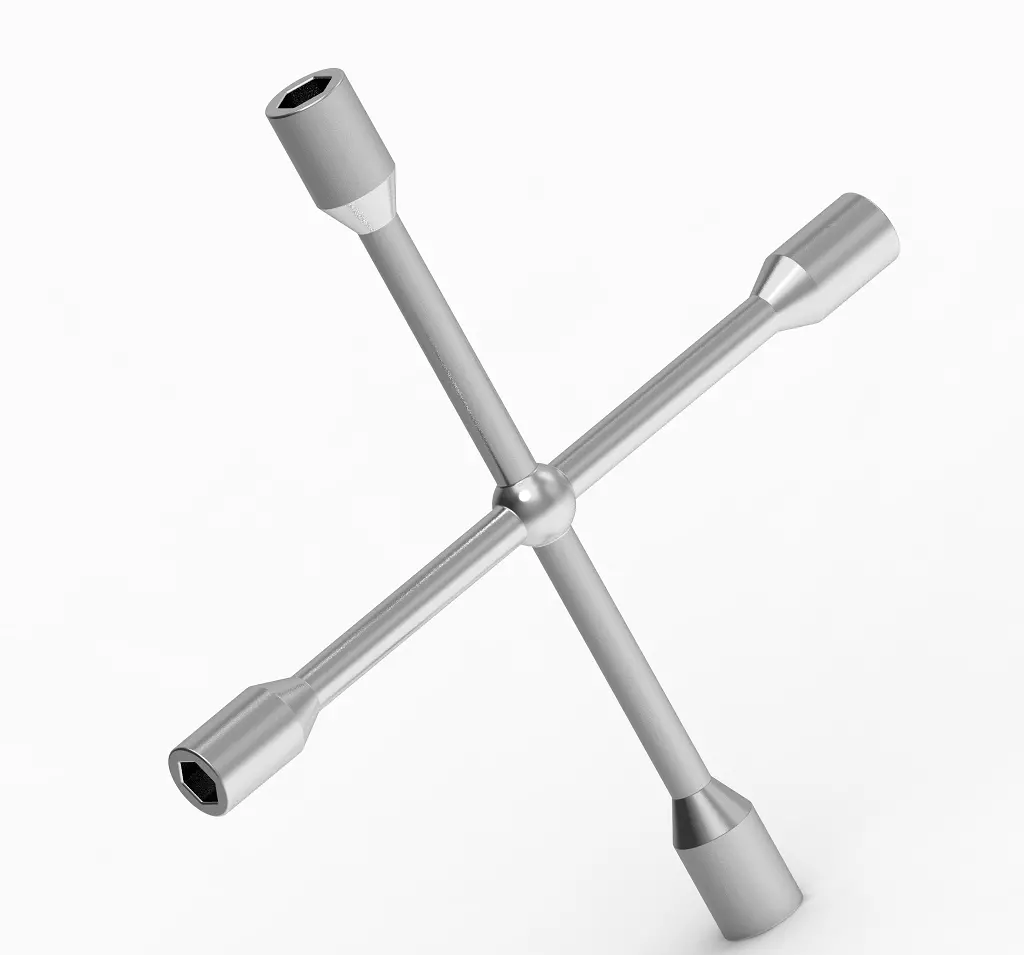 Universal Lug Wrench 3D print model_0