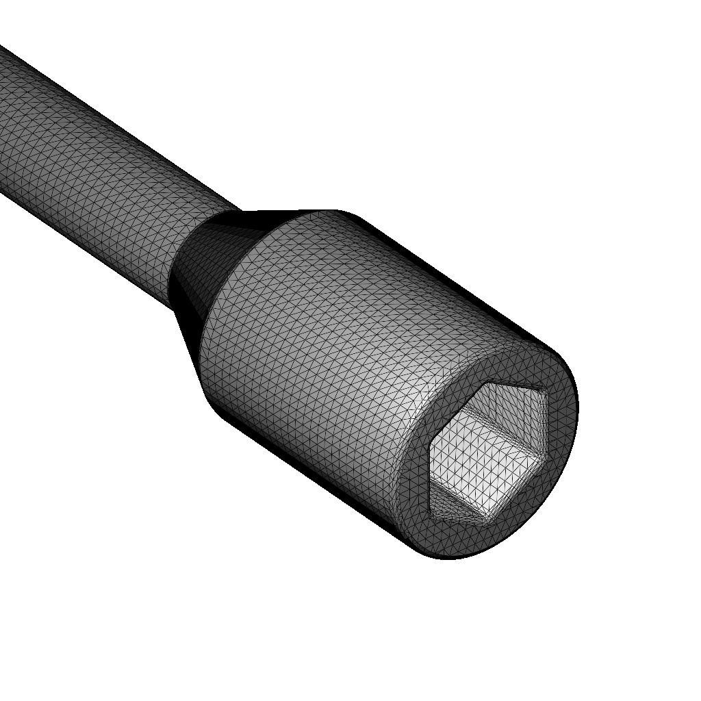 Universal Lug Wrench 3D print model_4