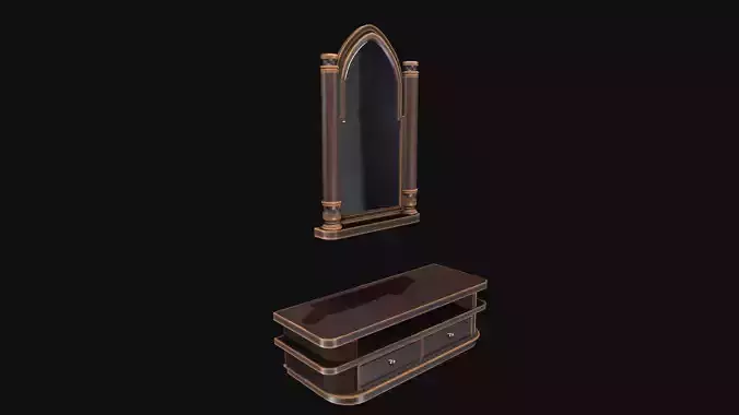 Medieval Wall Mirror